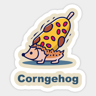 Corngehog Sticker